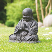 Estátua de Jardim Happy Bouddha - Altura 53 cm